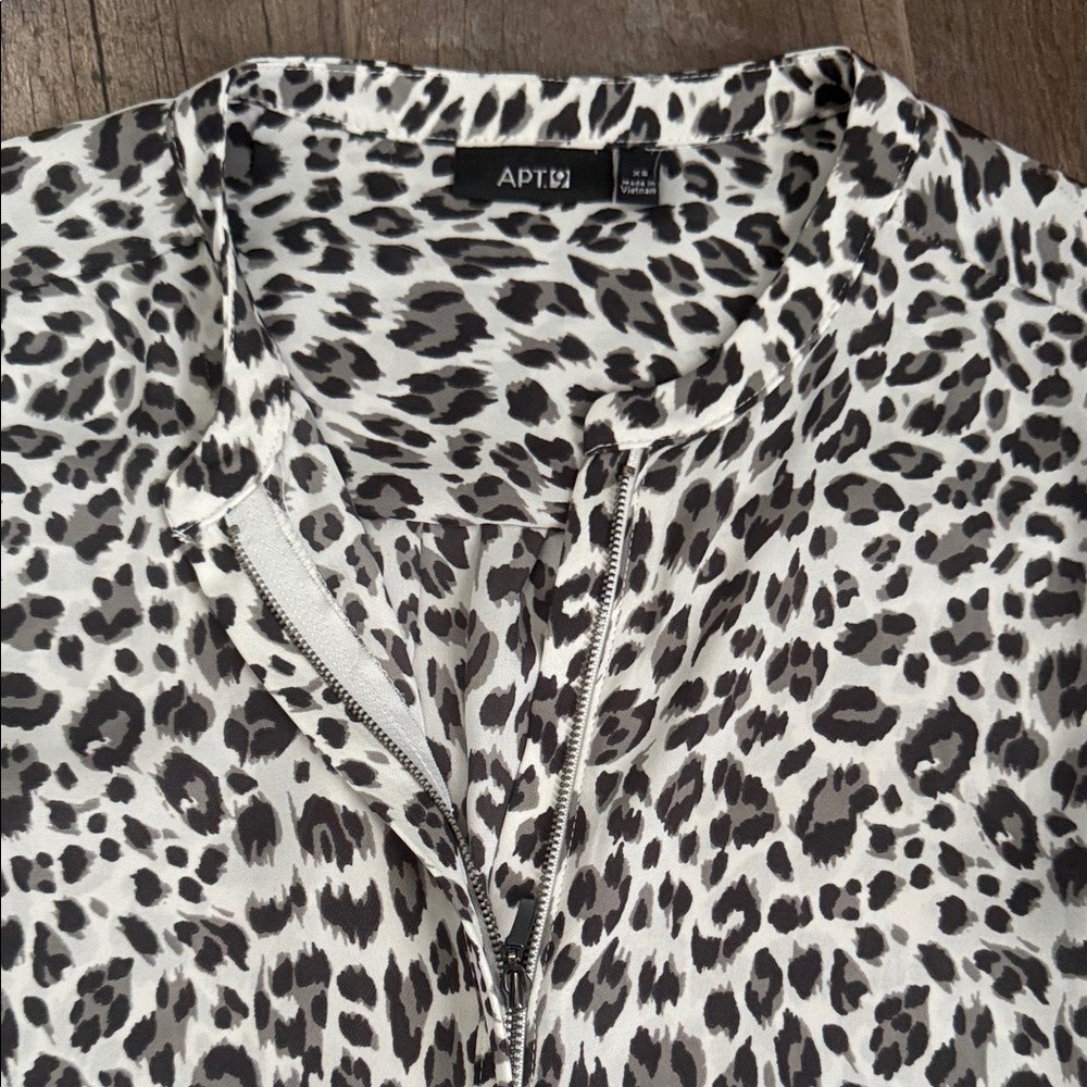APT Animal Print Blouse